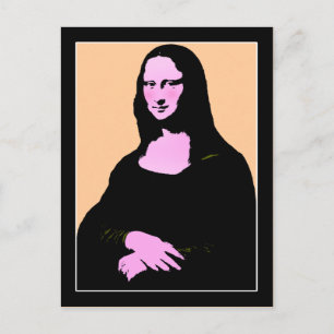 Carte Postale Mona Lisa