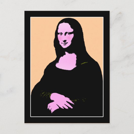 Carte Postale Mona Lisa (Devant)
