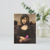 Carte Postale Mona Lisa (Debout devant)
