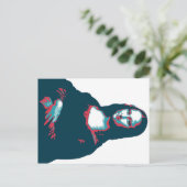 Carte postale Mona Lisa (Debout devant)