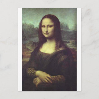 Carte Postale Mona Lisa