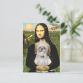 Carte Postale Mona Lisa - A Shih Tzu (P) (Debout devant)