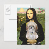 Carte Postale Mona Lisa - A Shih Tzu (P) (Devant / Derrière)