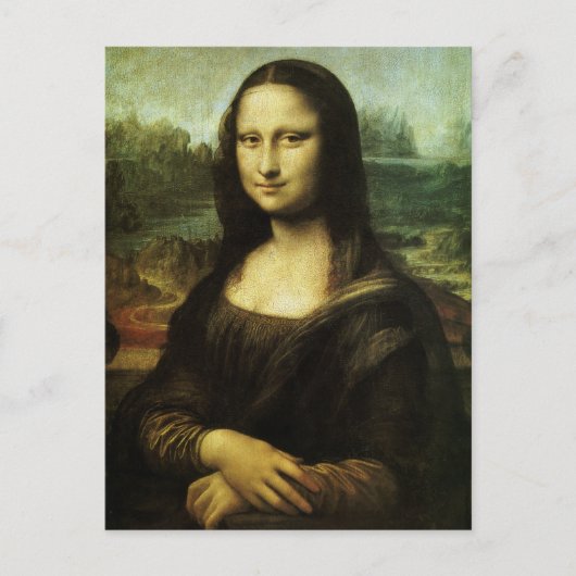 Carte Postale Mona Lisa by Leonardo da Vinci, Renaissance Art (Devant)