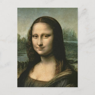 Carte Postale Mona Lisa, c.1503-6