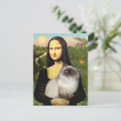 Carte Postale Mona Lisa - Chat himalayen 7 (Debout devant)
