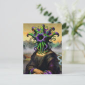 Carte Postale Mona Lisa Cthulhu (Debout devant)