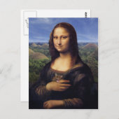 Carte Postale Mona Lisa de Bohol (Devant / Derrière)