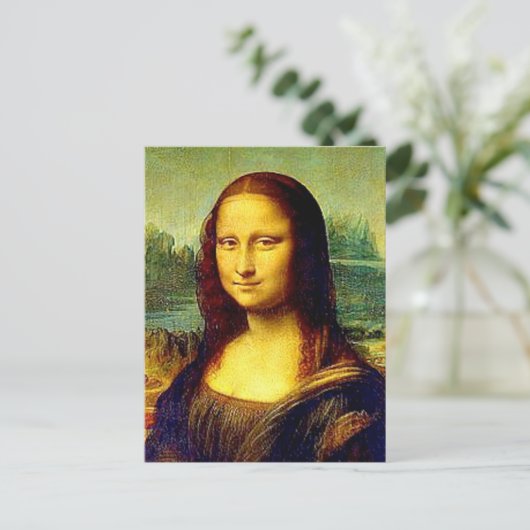 Carte Postale Mona Lisa de Da Vinci, Art, Art (Debout devant)