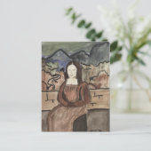 Carte Postale Mona Lisa de Kassandra (Debout devant)