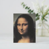 Carte Postale Mona Lisa (détail) (Debout devant)