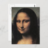 Carte Postale Mona Lisa (détail) (Devant / Derrière)