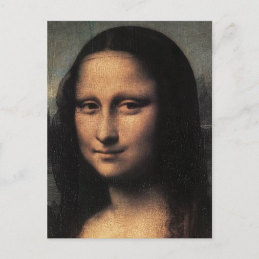 Carte Postale Mona Lisa (détail) (Devant)