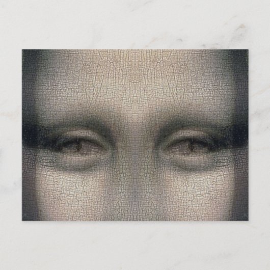 Carte Postale Mona Lisa Dracula Eyes (Devant)
