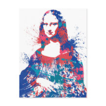 Mona Lisa éclaboussée