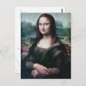 Carte postale Mona Lisa la Gioconda Leonardo da Vi (Devant / Derrière)