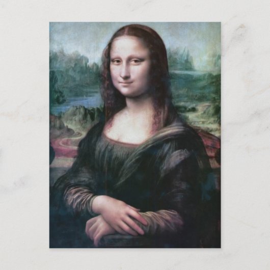 Carte postale Mona Lisa la Gioconda Leonardo da Vi (Devant)