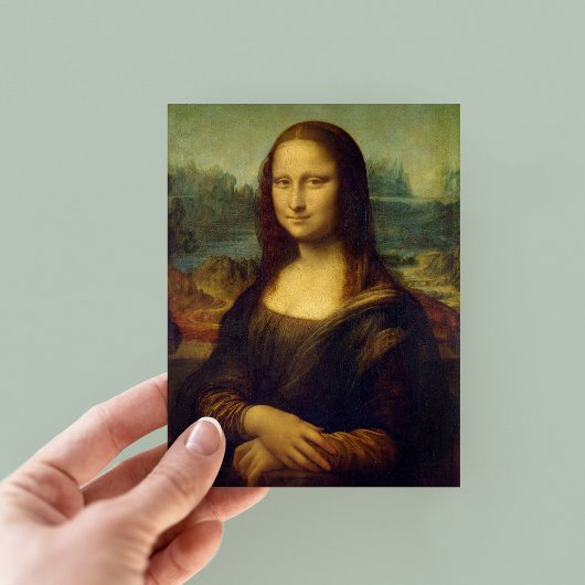 Carte Postale Mona Lisa | Léonard de Vinci