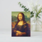 Carte Postale Mona Lisa par Leonardo Da Vinci (Debout devant)
