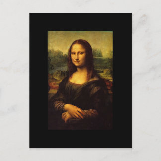 Carte Postale Mona Lisa par Leonardo DE Vinici