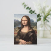 Carte Postale Mona Lisa Portrait / Peinture (Debout devant)