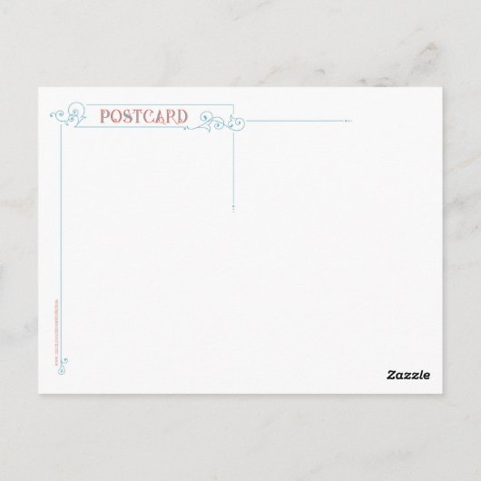 Carte Postale Mona Lisa Smile (Dos)