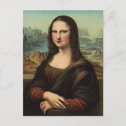 Carte Postale Mona Lisa Smile (Devant)