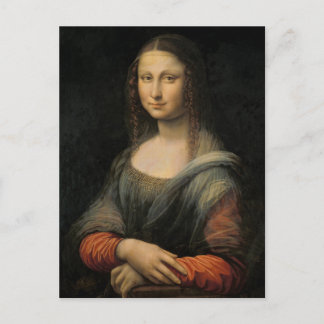 Carte postale Mona Lisa (Version alternative)