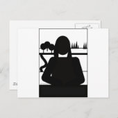 Carte Postale Mona Picto (Devant / Derrière)