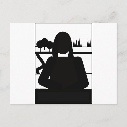 Carte Postale Mona Picto (Devant)