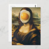 Carte Postale Mona Sunnyside Up Funny (Devant / Derrière)