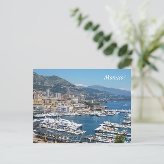 Carte postale Monaco (Debout devant)
