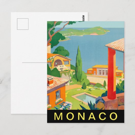 Carte Postale Monaco (Devant / Derrière)