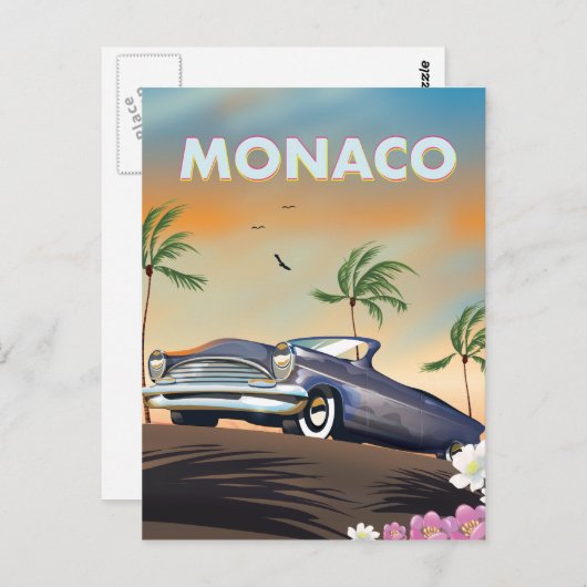 Carte Postale Monaco (Devant / Derrière)