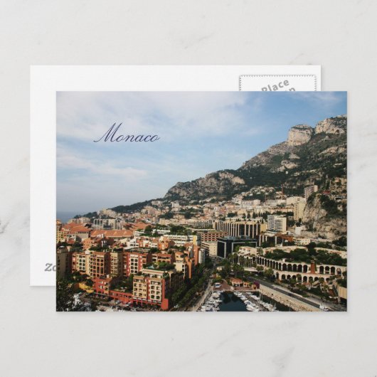 Carte postale Monaco (Devant / Derrière)