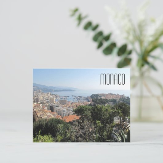 Carte postale Monaco Bay (Debout devant)