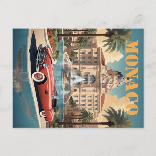 Carte Postale Monaco : Casino Monte Carlo (Devant)