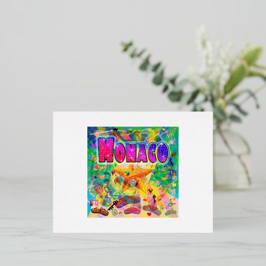 Carte postale Monaco Epoch Hour (Debout devant)