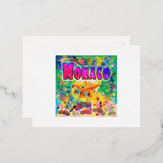 Carte postale Monaco Epoch Hour (Recto/Verso)