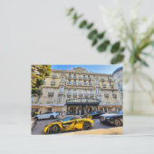 Carte Postale Monaco Fancy Hotel (Debout devant)