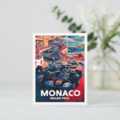 Carte Postale Monaco Lieu de voyage célèbre (Debout devant)