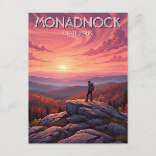 Carte Postale Monadnock New Hampshire Travel