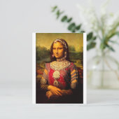 Carte Postale Monalisa royal indien (Debout devant)