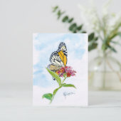 Carte postale Monarch Butterfly (Debout devant)