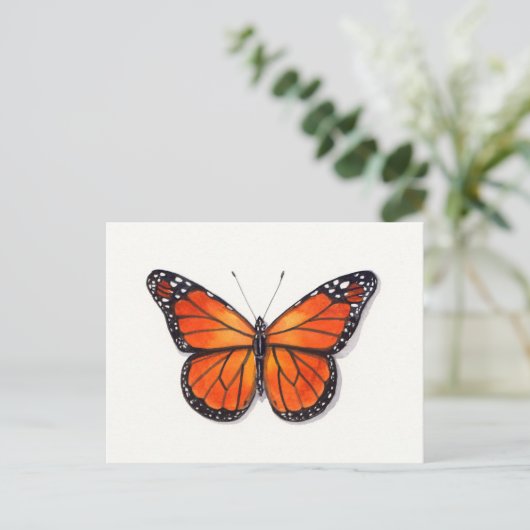 Carte postale Monarch Butterfly (Debout devant)