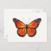 Carte postale Monarch Butterfly (Devant / Derrière)