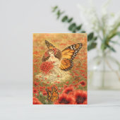 Carte postale Monarch Butterfly Fairy (Debout devant)