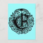 Carte Postale Monarchie "E" (Devant)