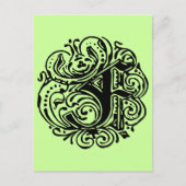 Carte Postale Monarchie "F" (Devant)