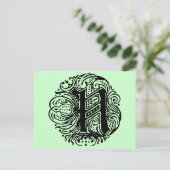 Carte Postale Monarchie "N" (Debout devant)